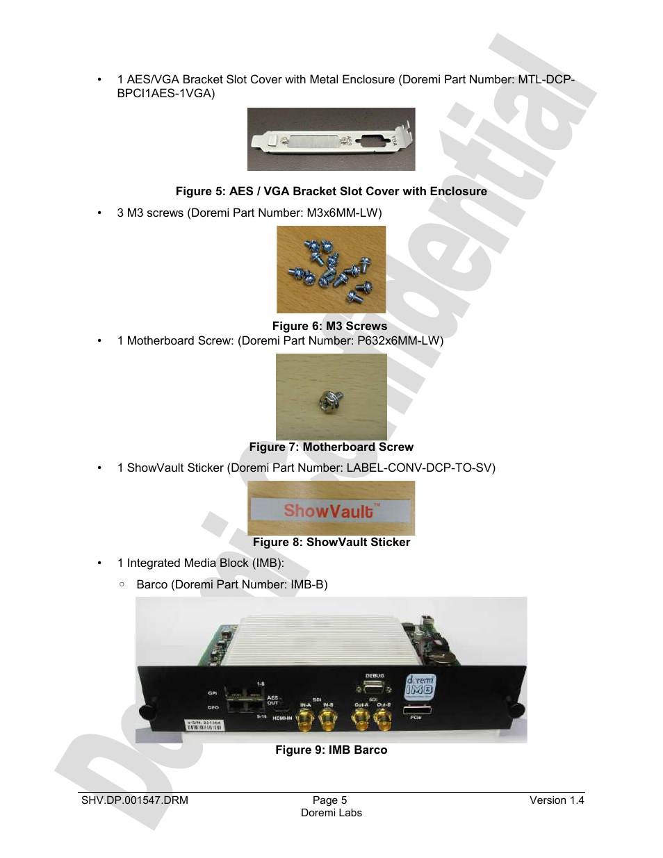 Doremi DCP to ShowVault Conversion Procedure User Manual | Page 5 / 24