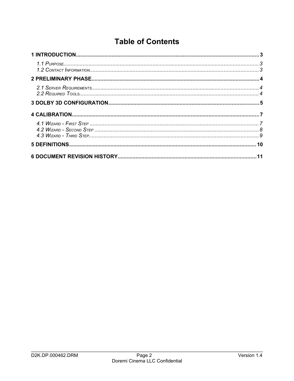 Doremi DCP-2000 User Manual | Page 2 / 11