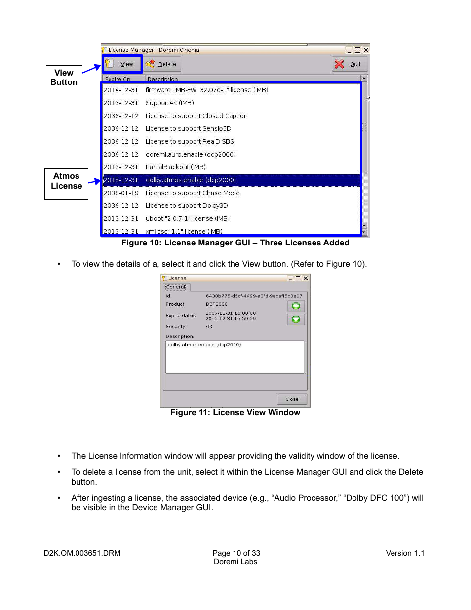Doremi DCP-2000 User Manual | Page 10 / 33
