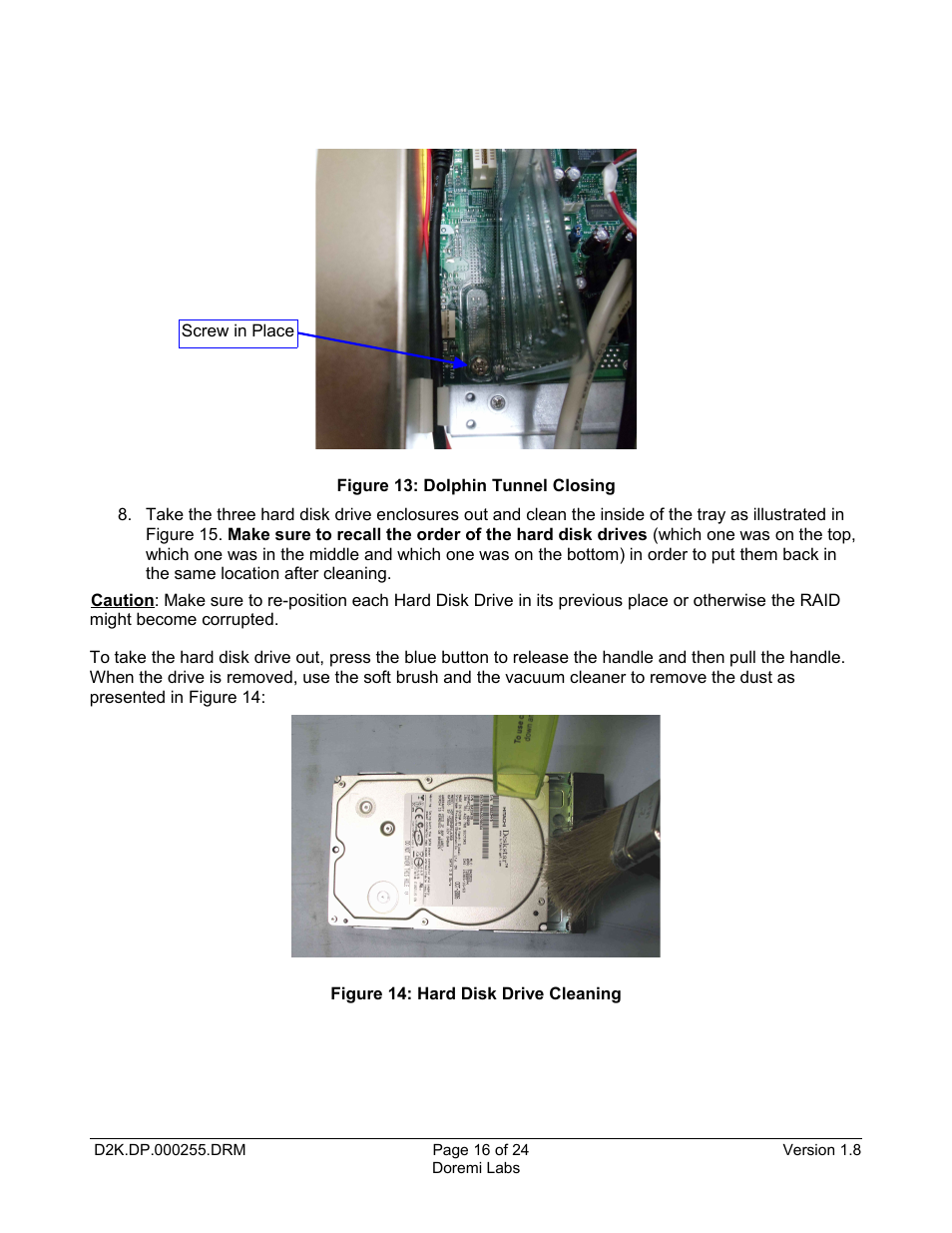 Figure 13) | Doremi DCP-2000 User Manual | Page 16 / 24