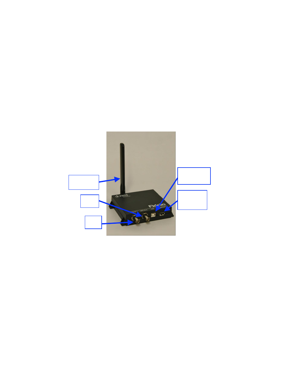 Overview, Brief description, Fidelio transmitter | 1 brief description | Doremi Fidelio User Manual | Page 12 / 77
