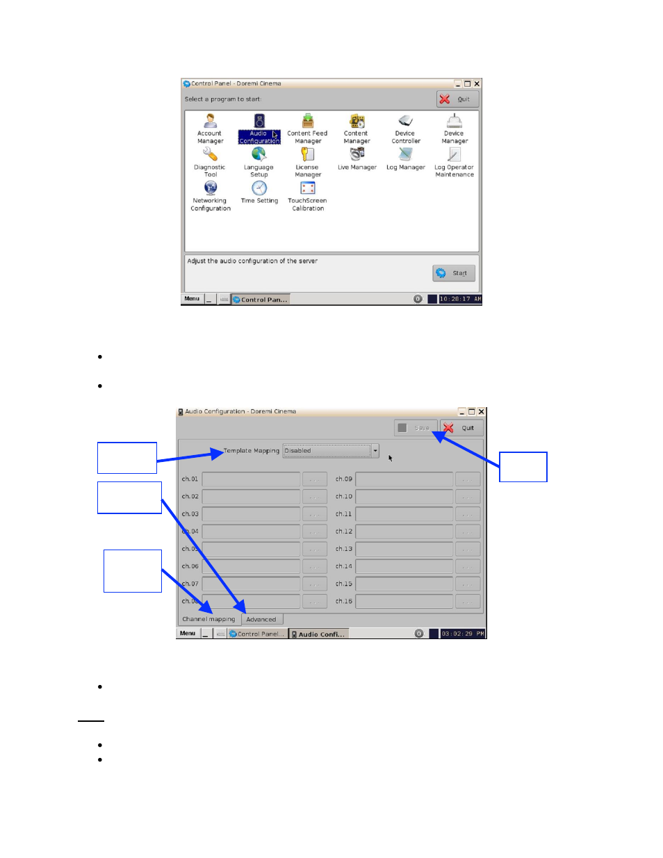 Doremi Fidelio User Manual | Page 36 / 77