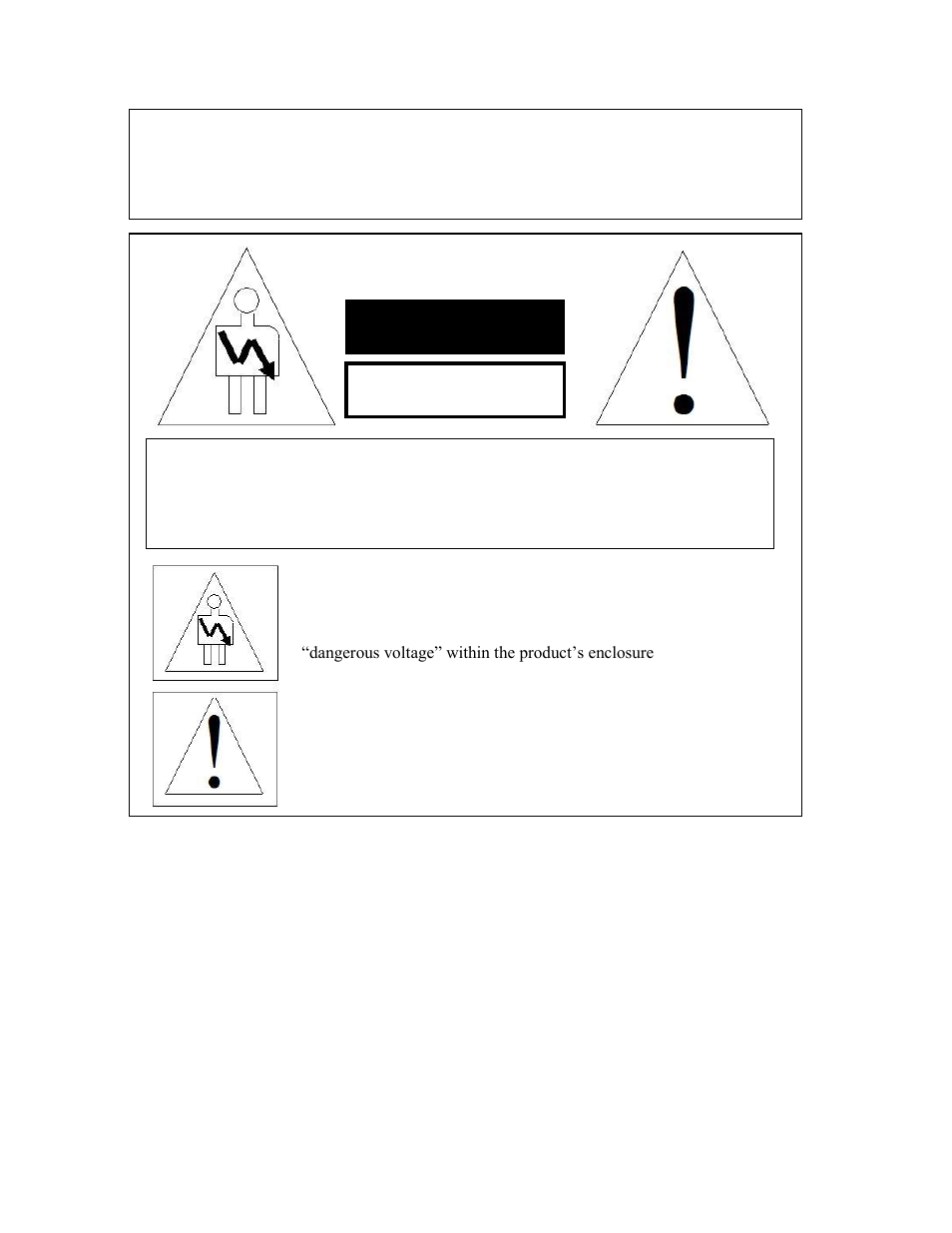 Warning | Doremi IMS1000 User Manual | Page 22 / 320