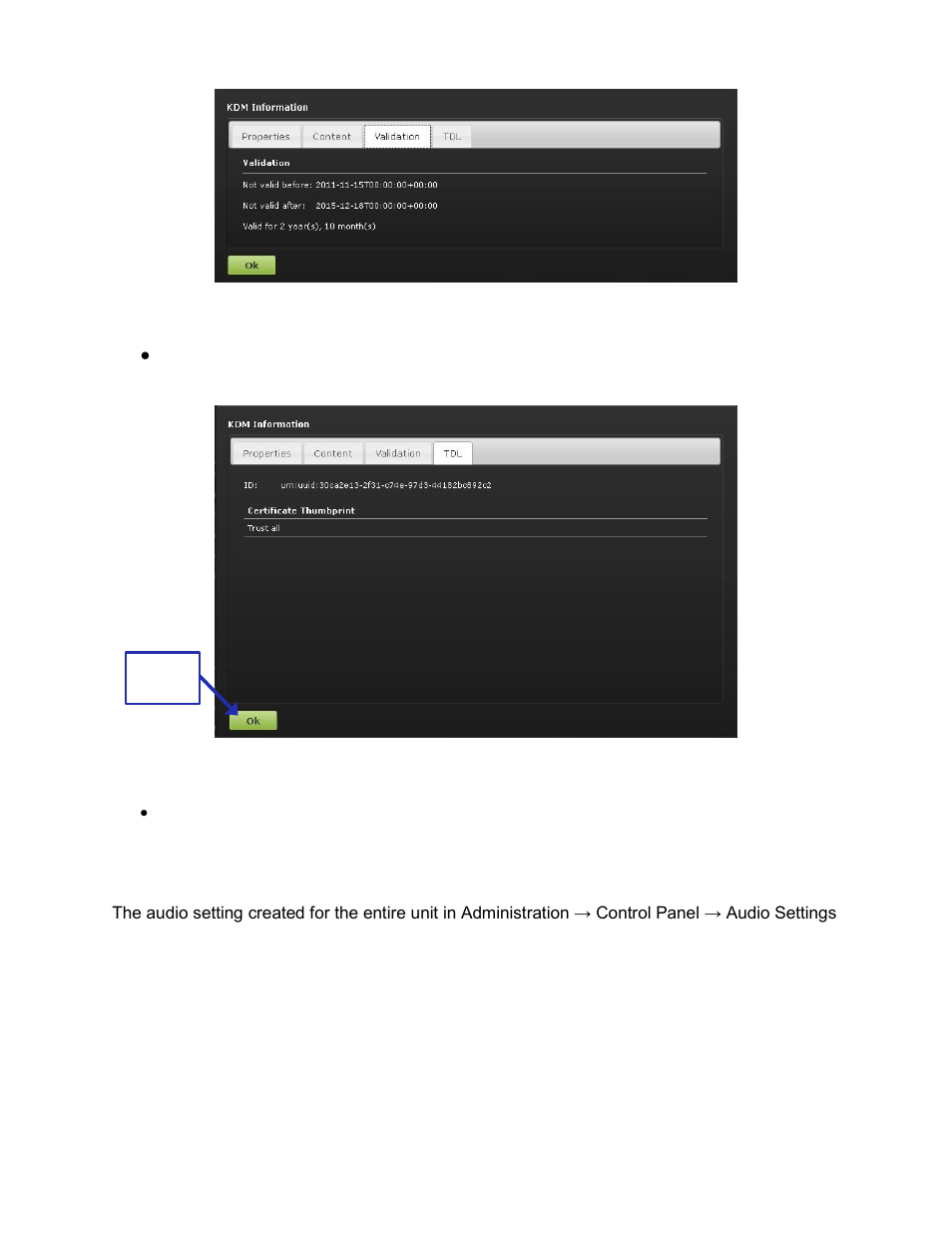 Audio mapping tab, Figure 295) | Doremi IMS1000 User Manual | Page 236 / 320