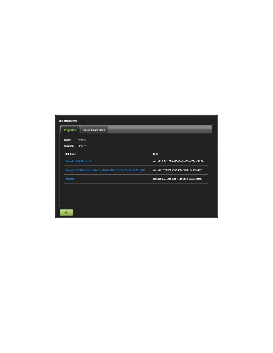 Download, Information | Doremi IMS1000 User Manual | Page 241 / 320