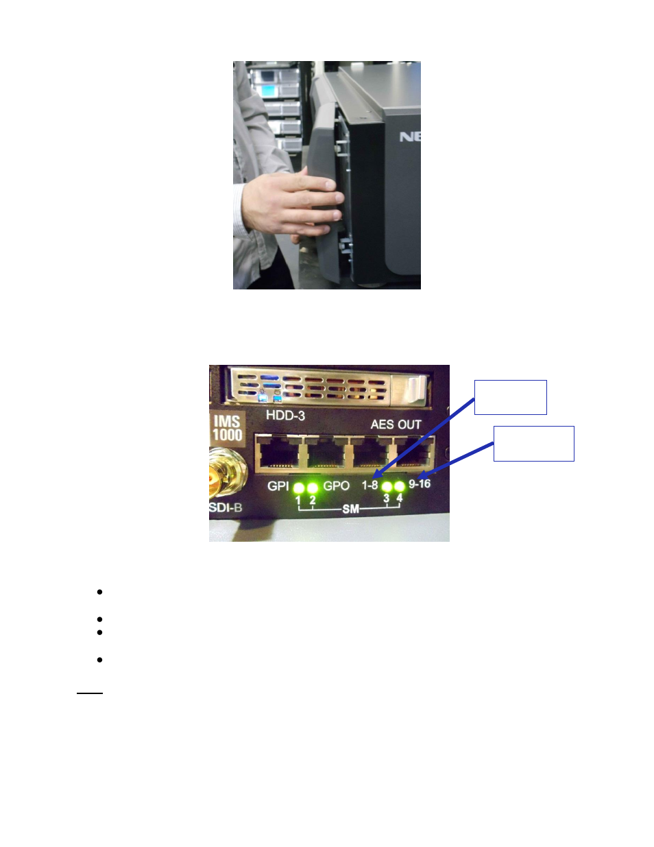 Audio cables installation, 4 audio cables installation | Doremi IMS1000 User Manual | Page 41 / 320