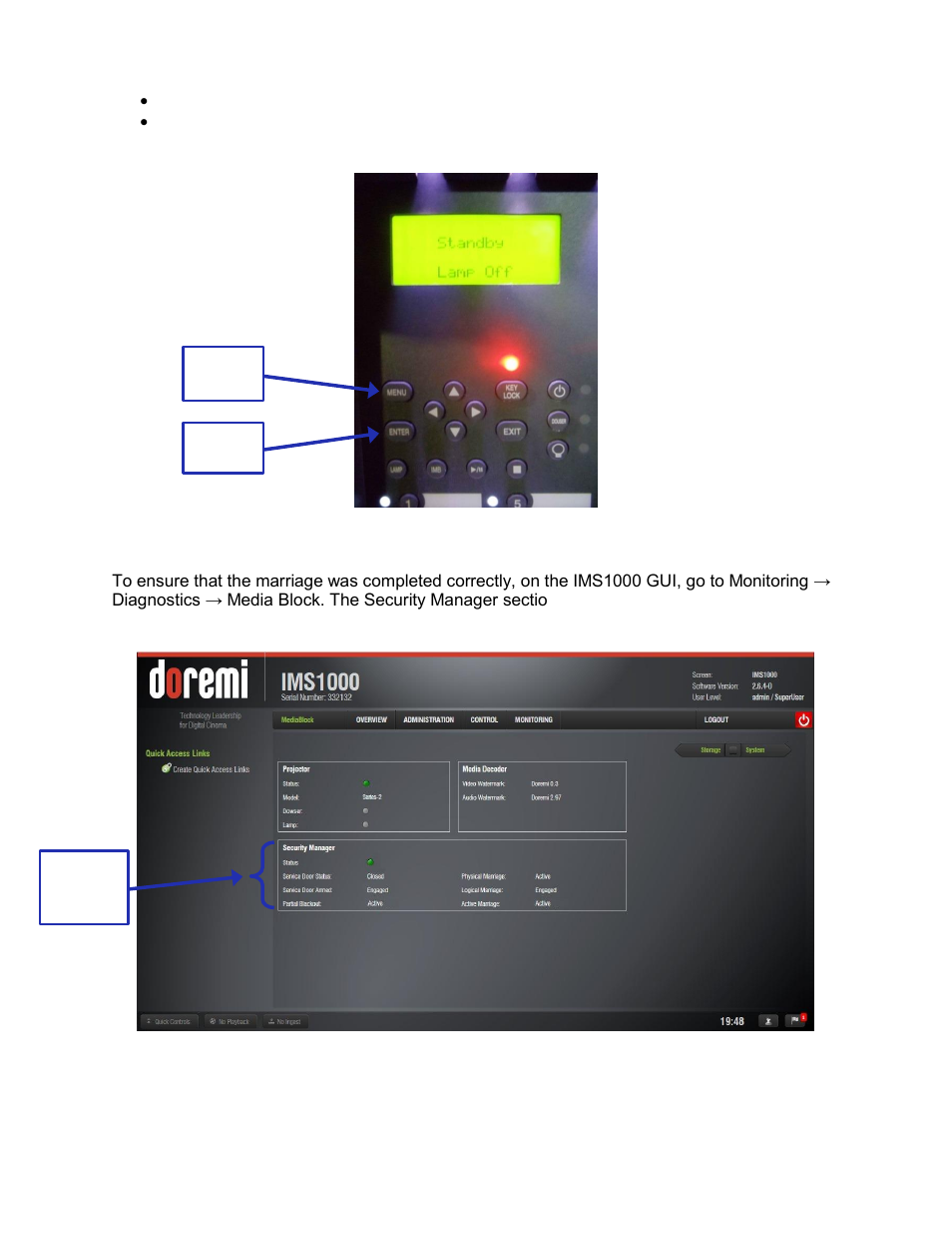 Doremi IMS1000 User Manual | Page 51 / 320