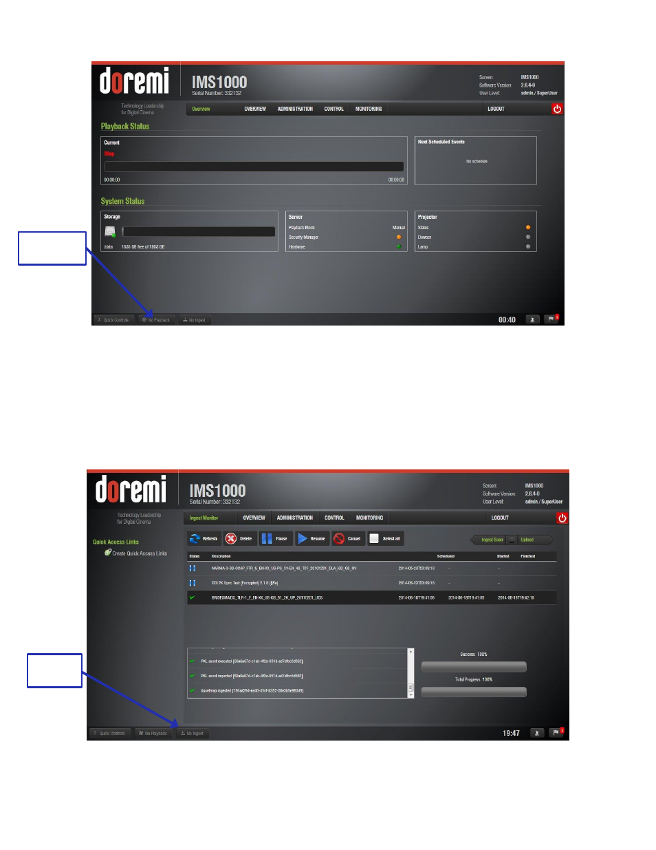Ingest, Figure 107) | Doremi IMS1000 User Manual | Page 98 / 320