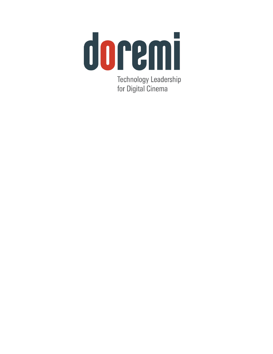 Doremi LE100 User Manual | 52 pages