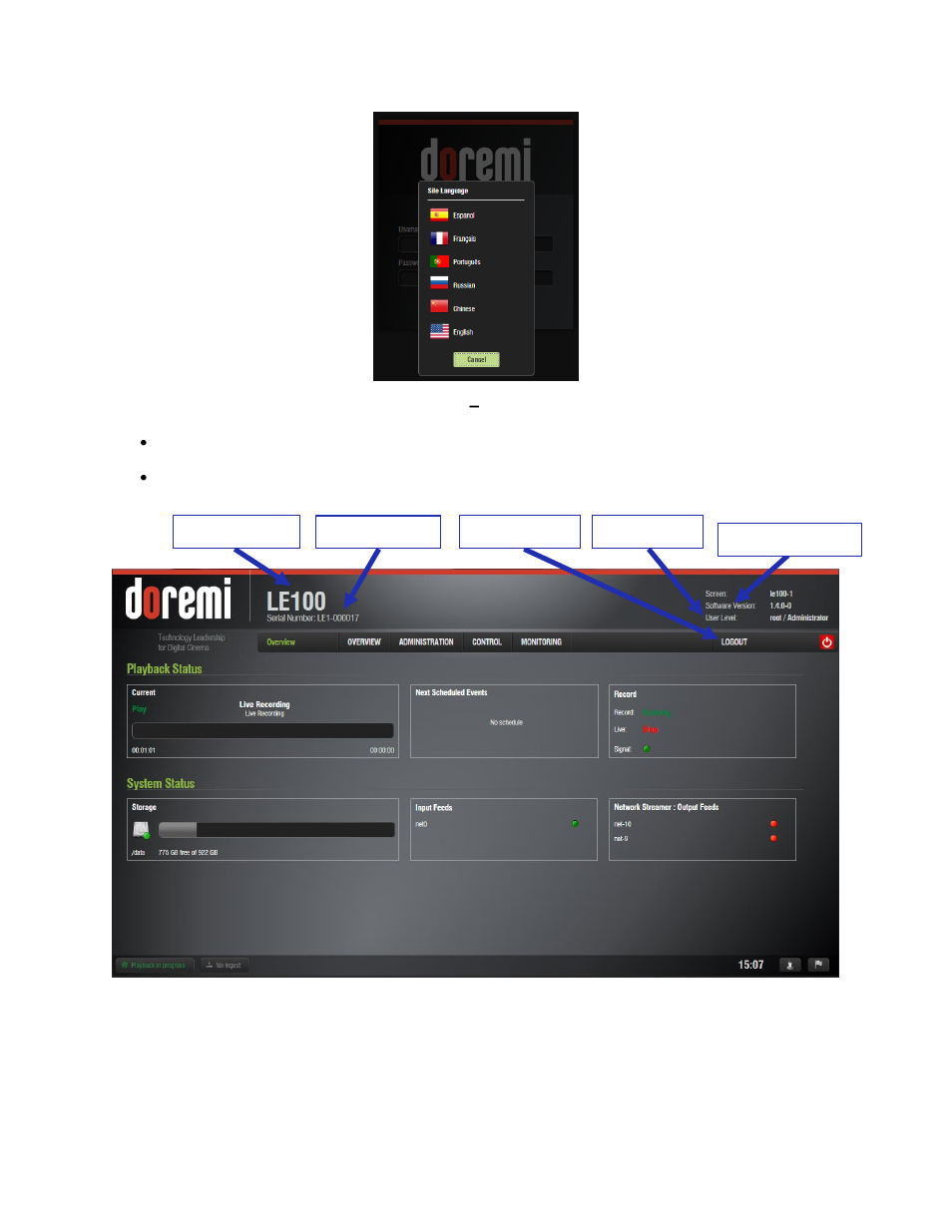 Doremi LE100 User Manual | Page 13 / 52