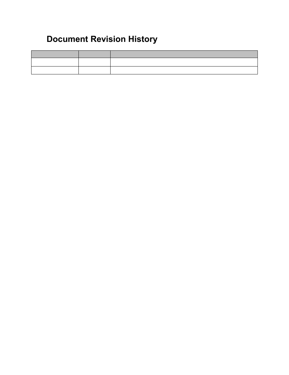 Document revision history, 19 document revision history | Doremi LE100 User Manual | Page 52 / 52