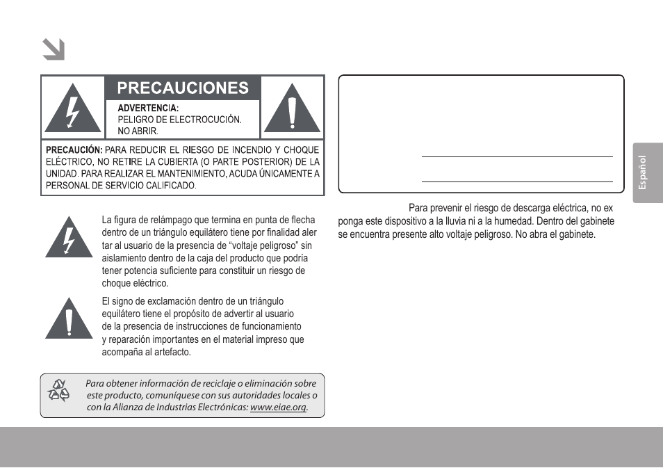 Avisos de seguridad | COBY electronic CSMP77 User Manual | Page 21 / 38
