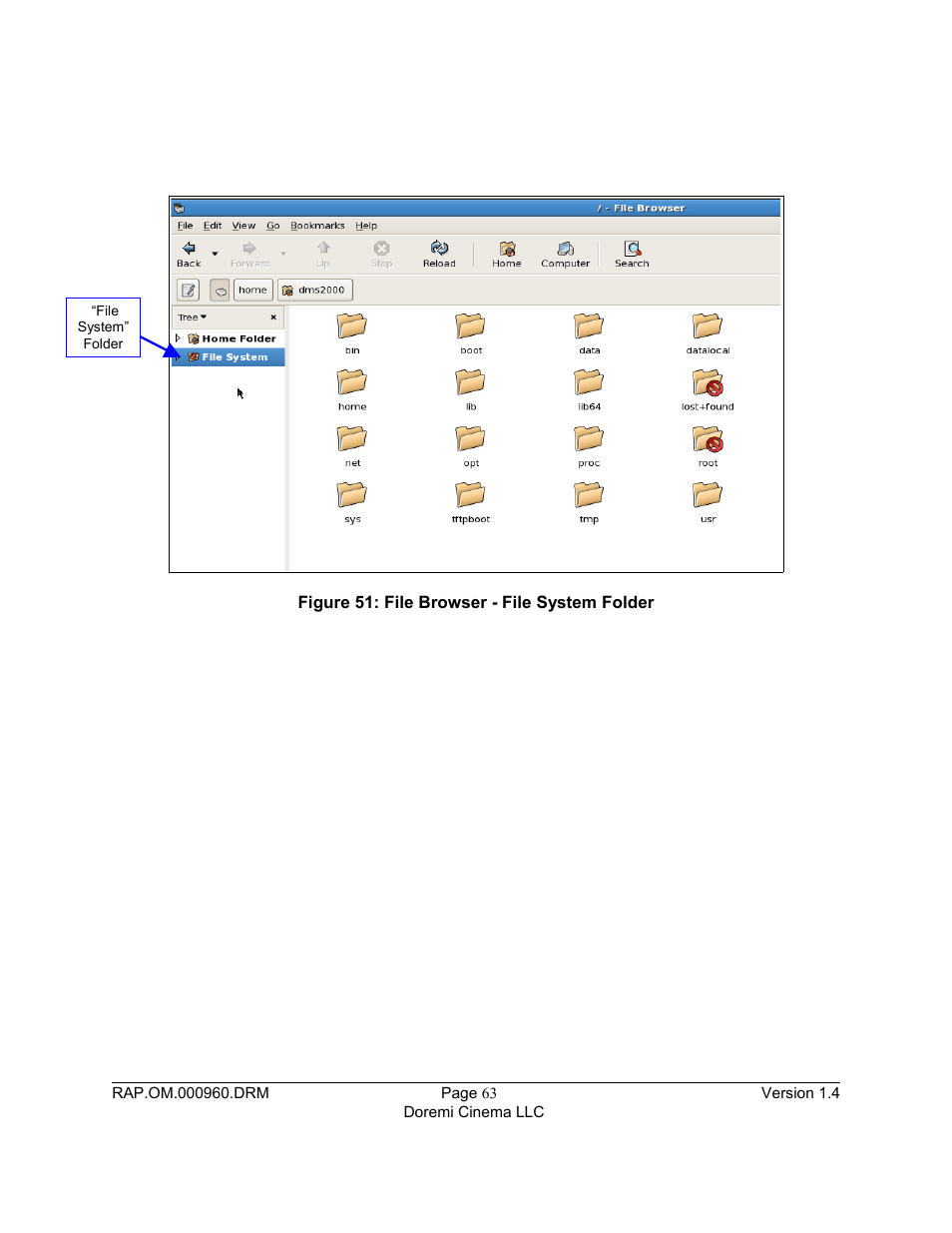 Figure 51 | Doremi Rapid and Rapid-2x User Manual | Page 63 / 91