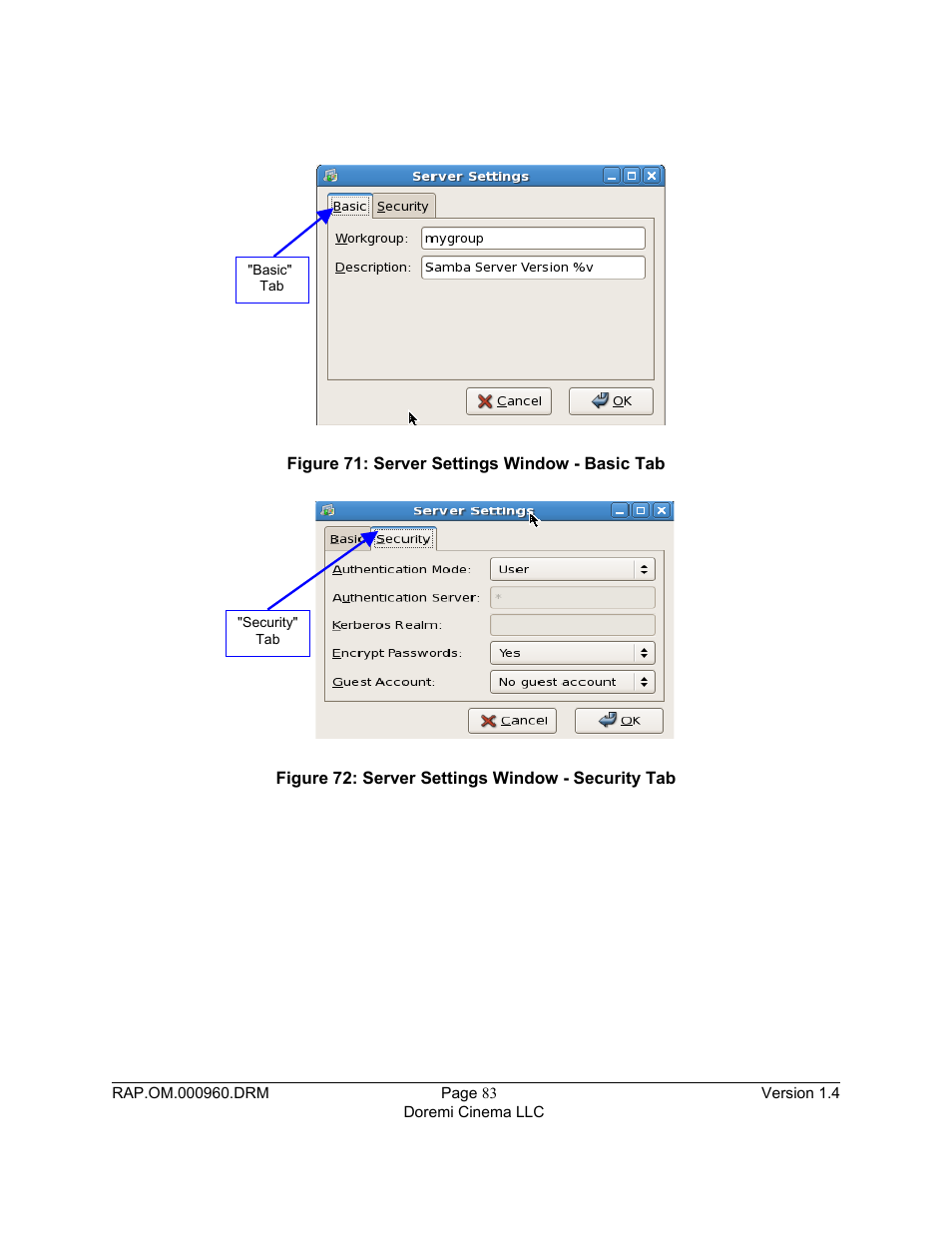 Doremi Rapid and Rapid-2x User Manual | Page 83 / 91