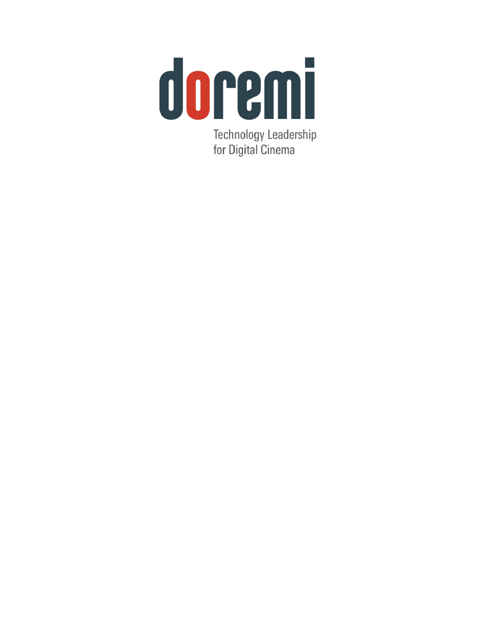Doremi ShowVault / IMB User Manual | 16 pages