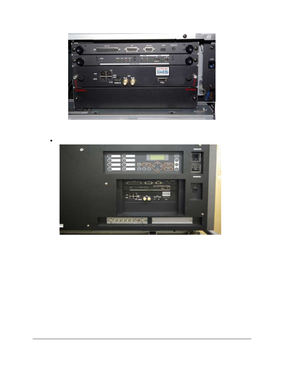 Doremi ShowVault / IMB User Manual | Page 12 / 36