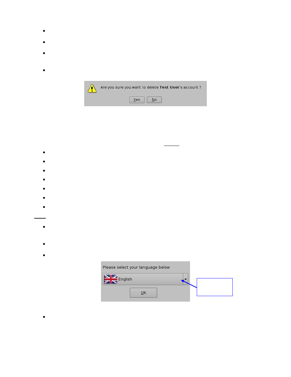 Language setup, 2 language setup | Doremi ShowVault / IMB User Manual | Page 72 / 146