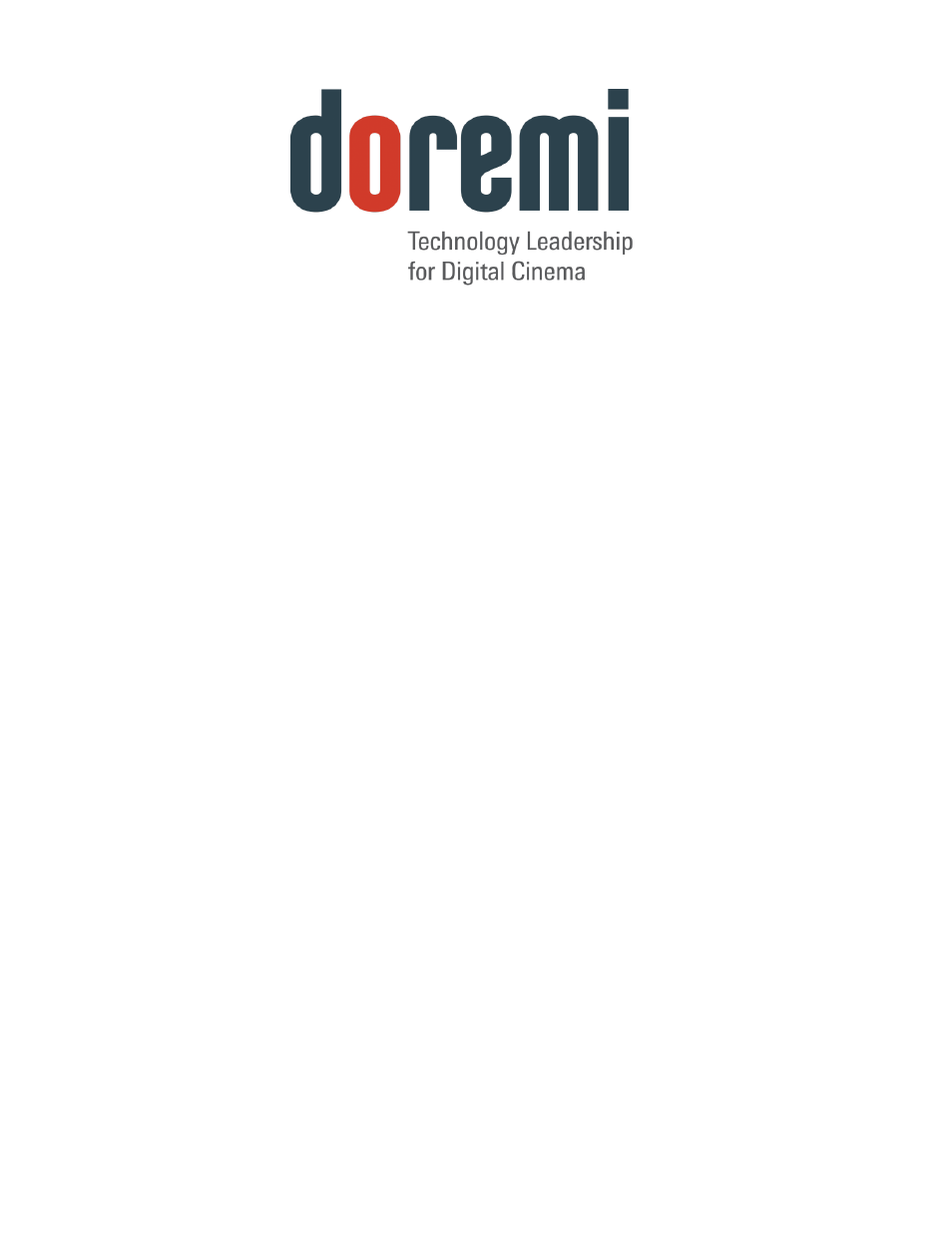 Doremi ShowVault / IMB User Manual | 276 pages