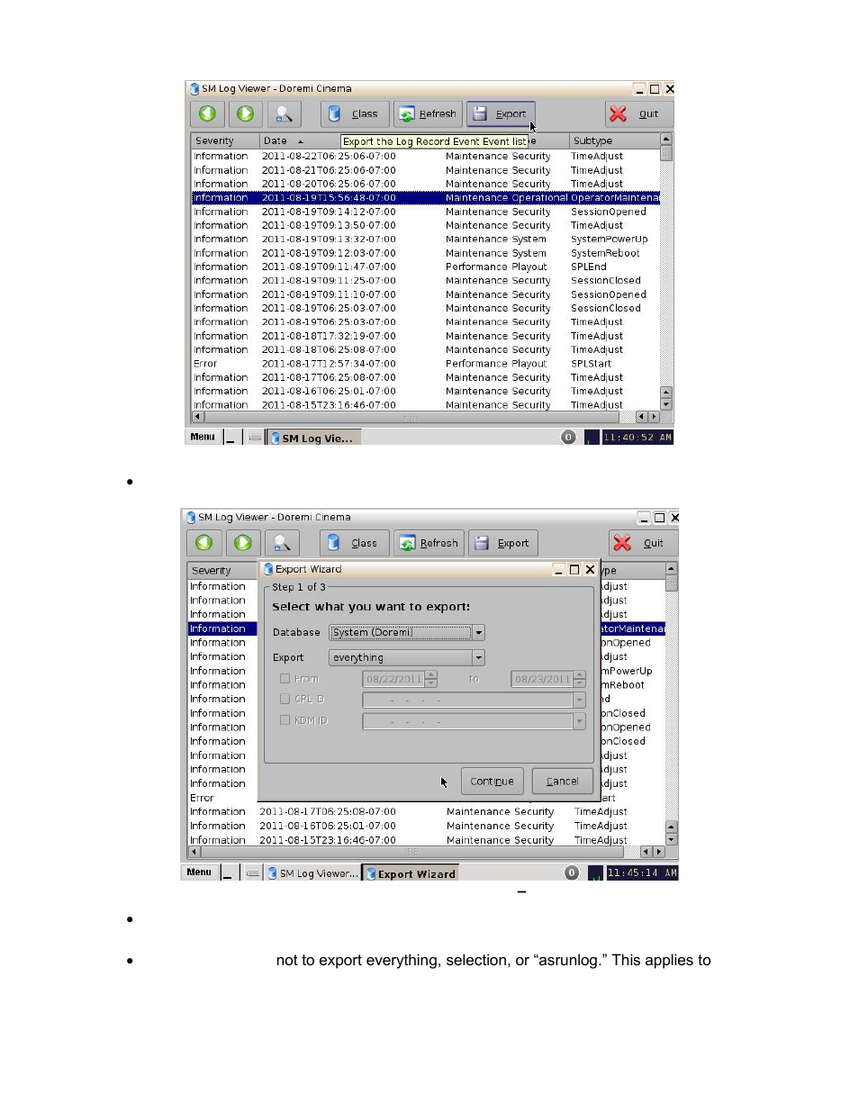 Doremi ShowVault / IMB User Manual | Page 133 / 276