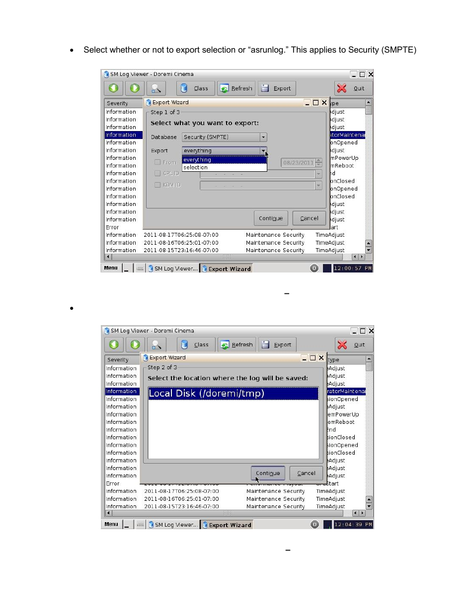 Doremi ShowVault / IMB User Manual | Page 134 / 276