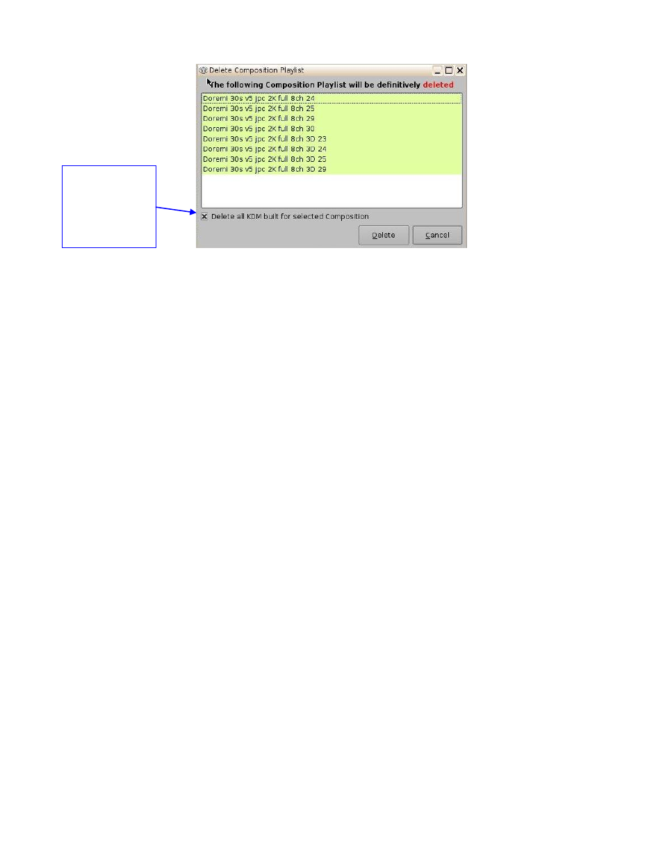 Doremi ShowVault / IMB User Manual | Page 166 / 276
