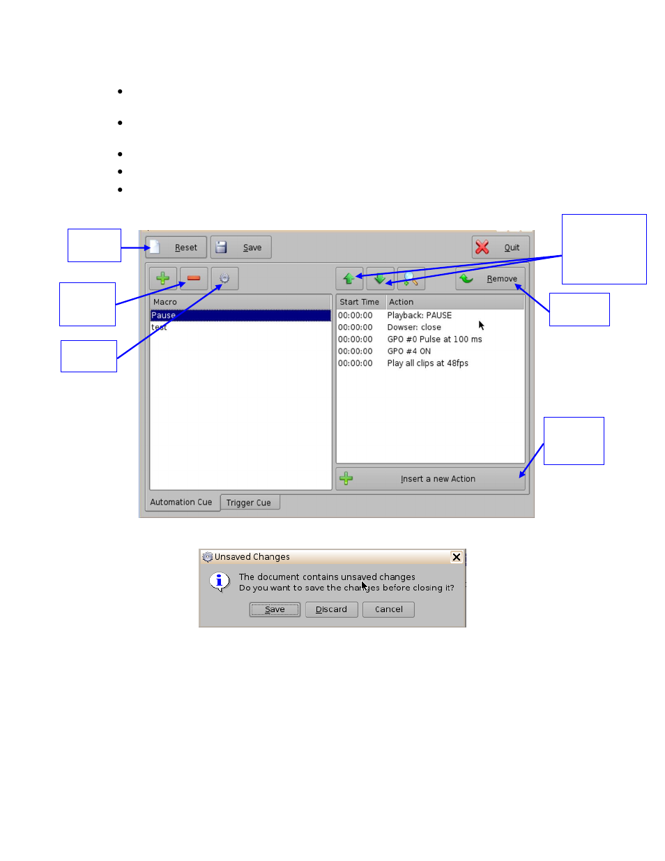 Diting a, Acro, Utomation | Figure 246), 3 editing a macro automation cue | Doremi ShowVault / IMB User Manual | Page 189 / 276