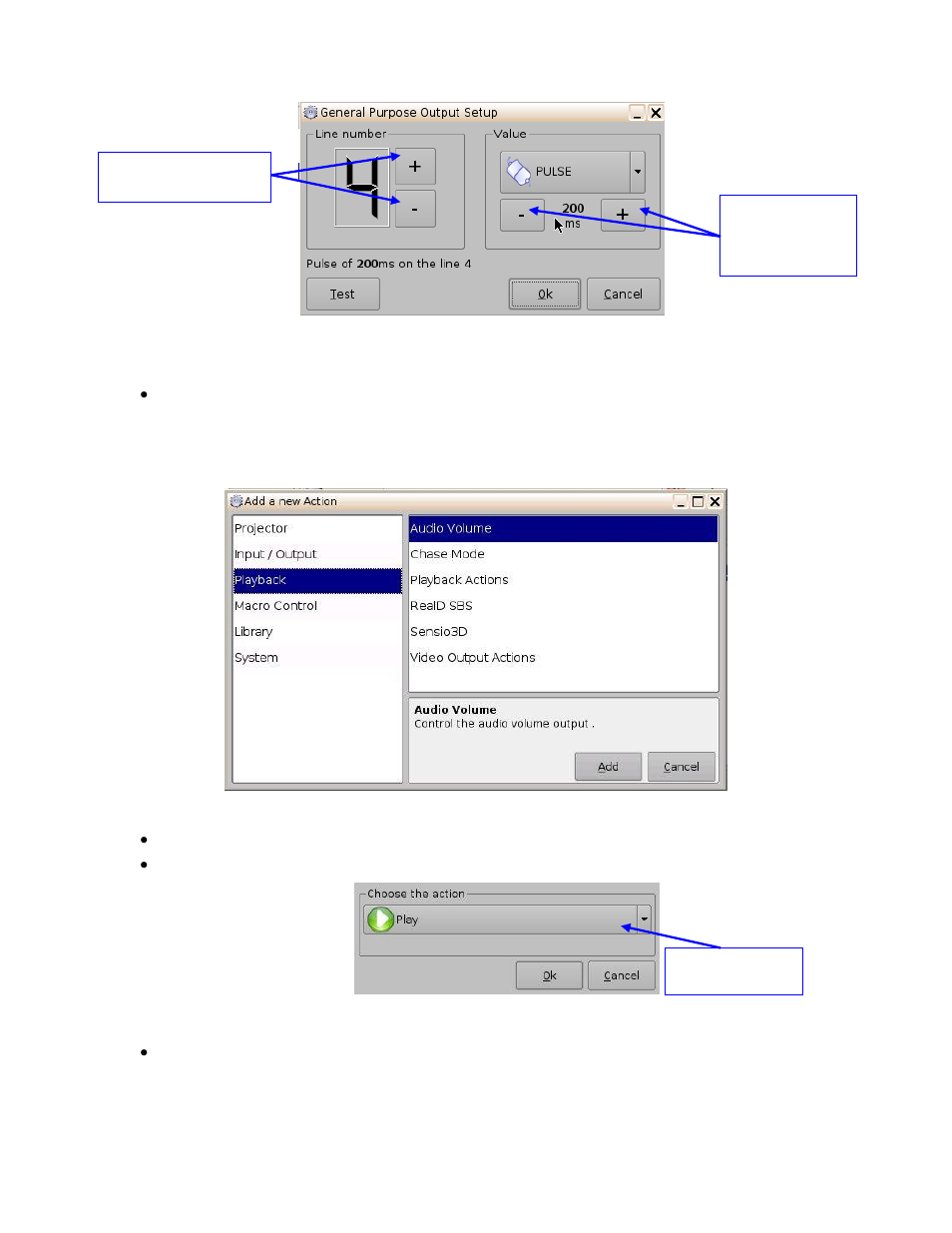 Playback action insertion, 2 playback action insertion | Doremi ShowVault / IMB User Manual | Page 192 / 276