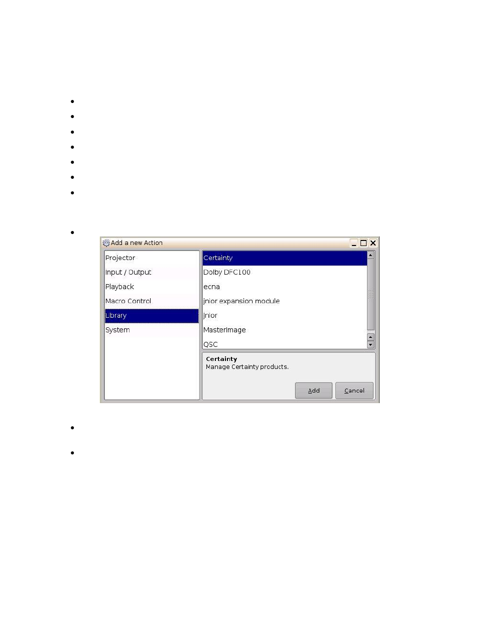 Utomation, Ibrary, Sage | Using automation library, 5 automation library usage | Doremi ShowVault / IMB User Manual | Page 195 / 276