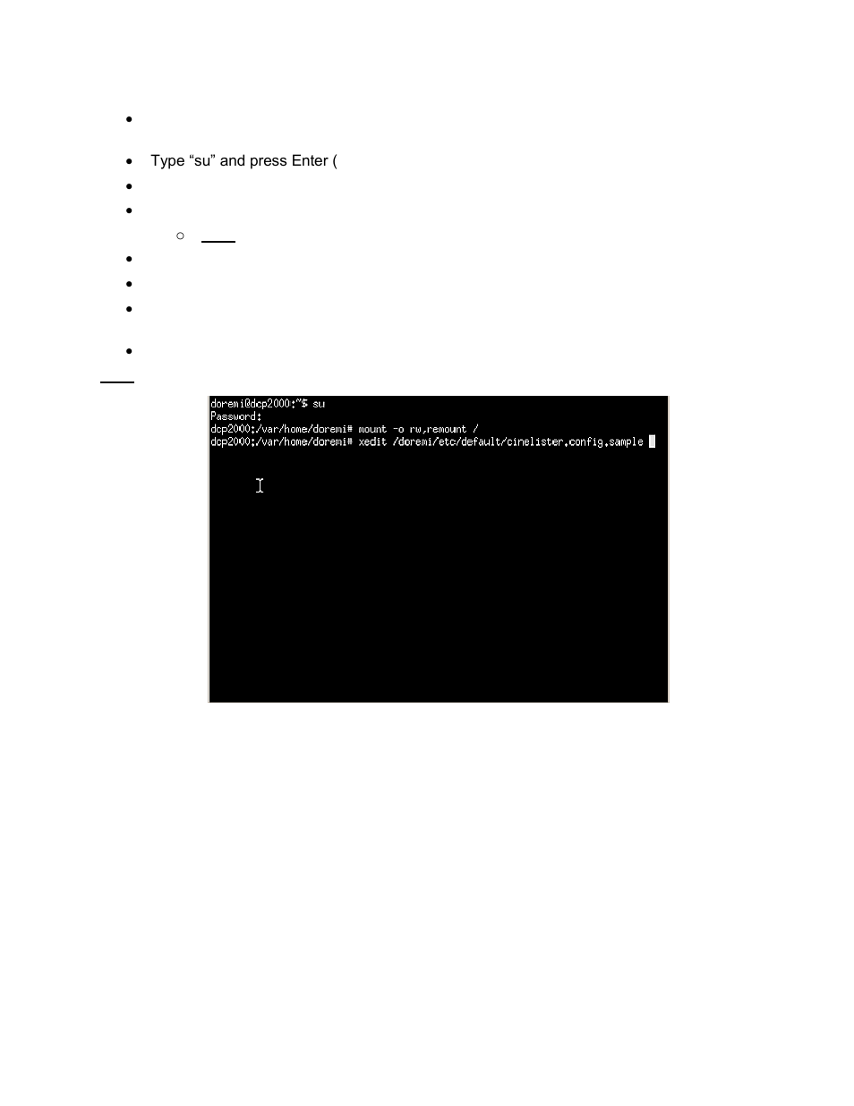 Djusting the, Efault, Alues | 4 adjusting the default values | Doremi ShowVault / IMB User Manual | Page 213 / 276