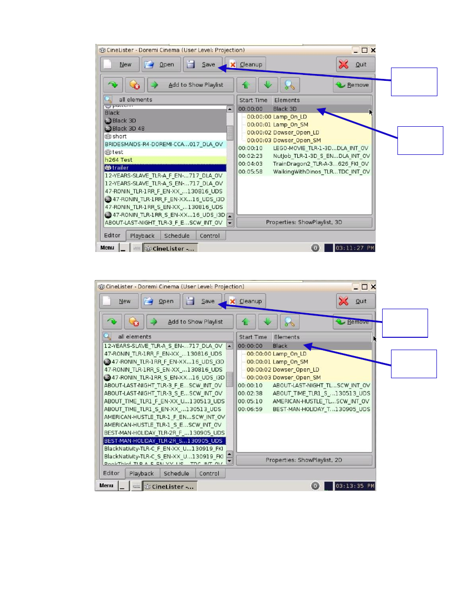 Figure 333, Figure 334, Figure 333) | Doremi ShowVault / IMB User Manual | Page 251 / 276