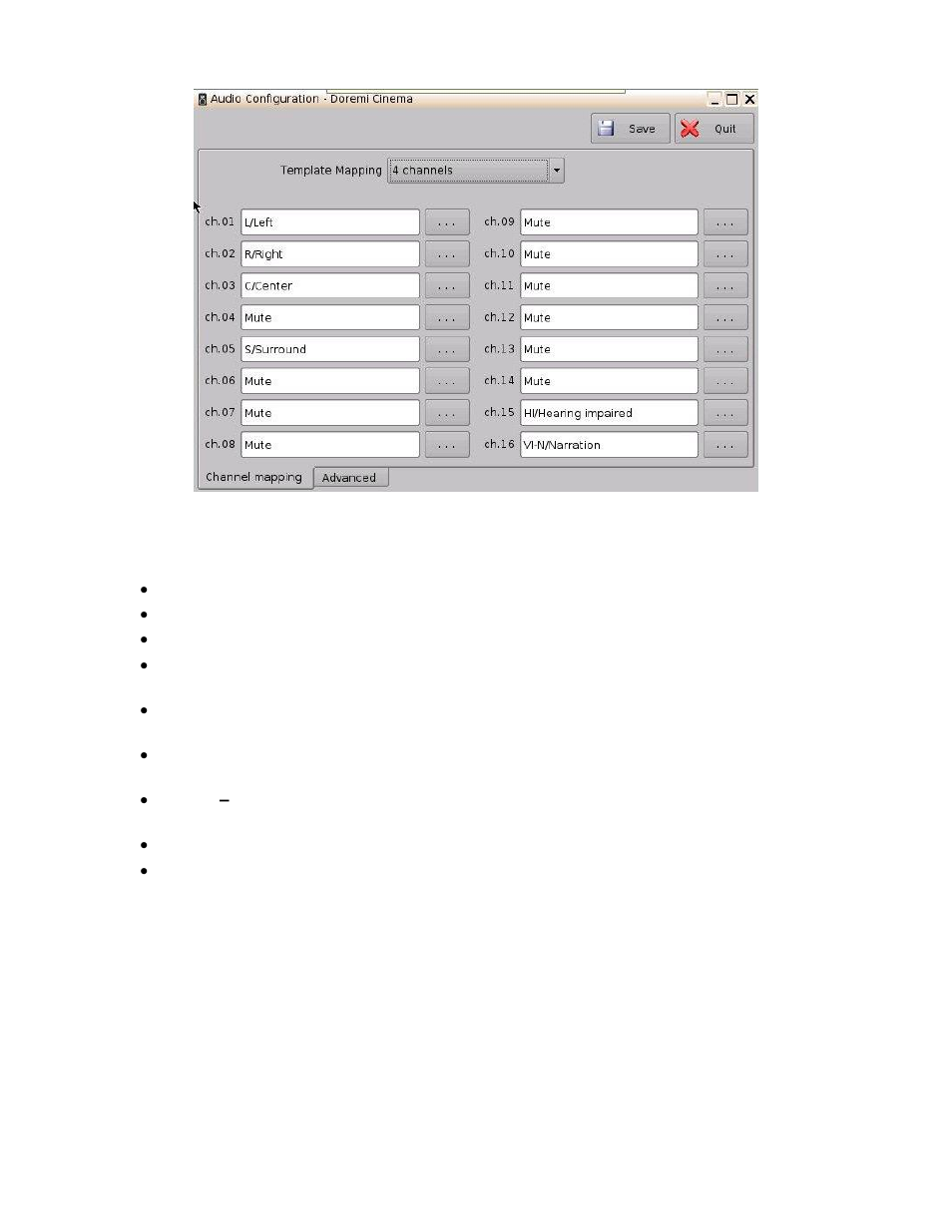 6 channels | Doremi ShowVault / IMB User Manual | Page 36 / 276