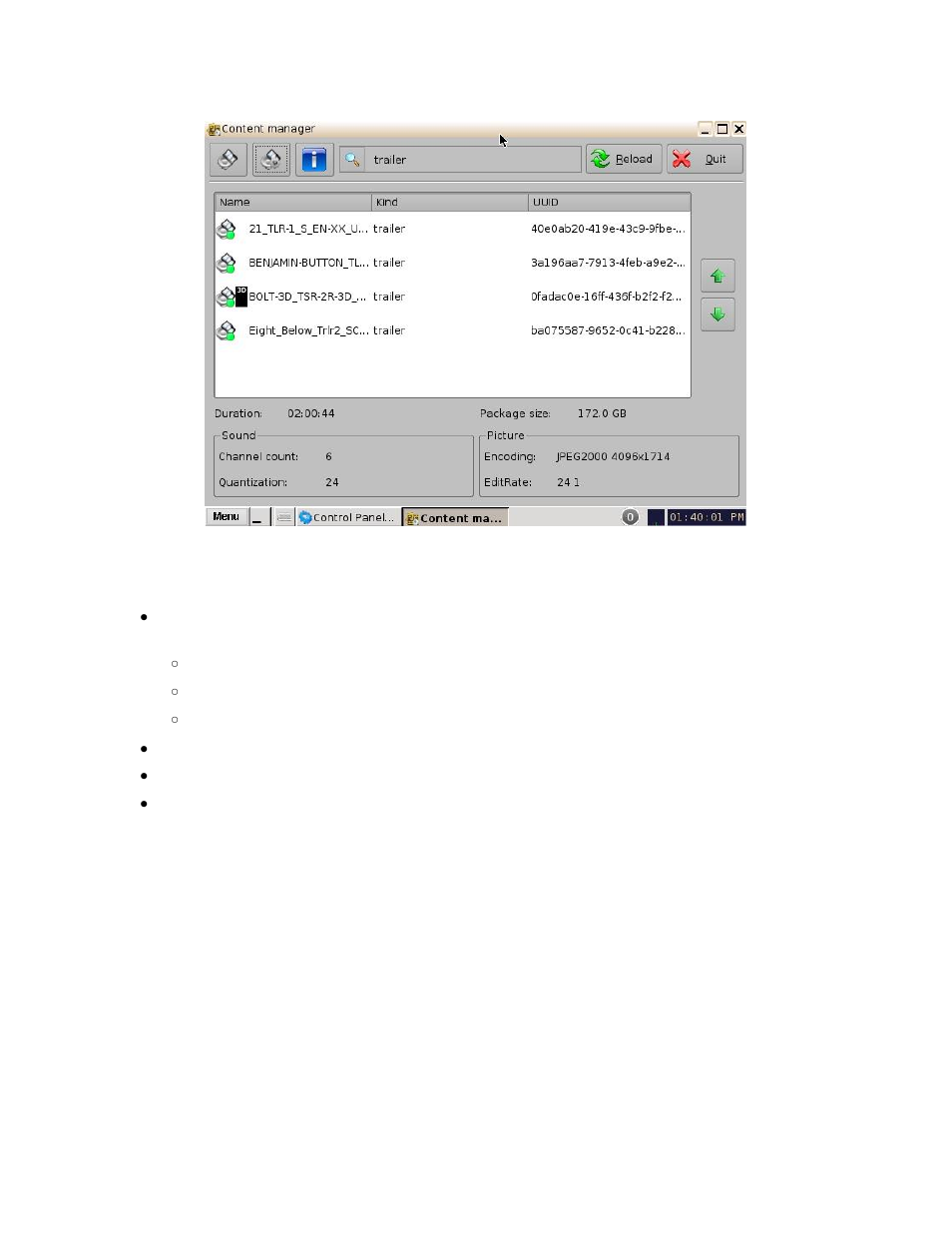 3 decryption keys page | Doremi ShowVault / IMB User Manual | Page 87 / 276