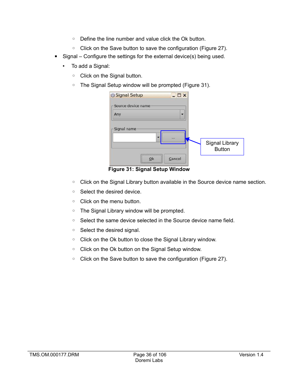 Doremi TMS User Manual | Page 36 / 106