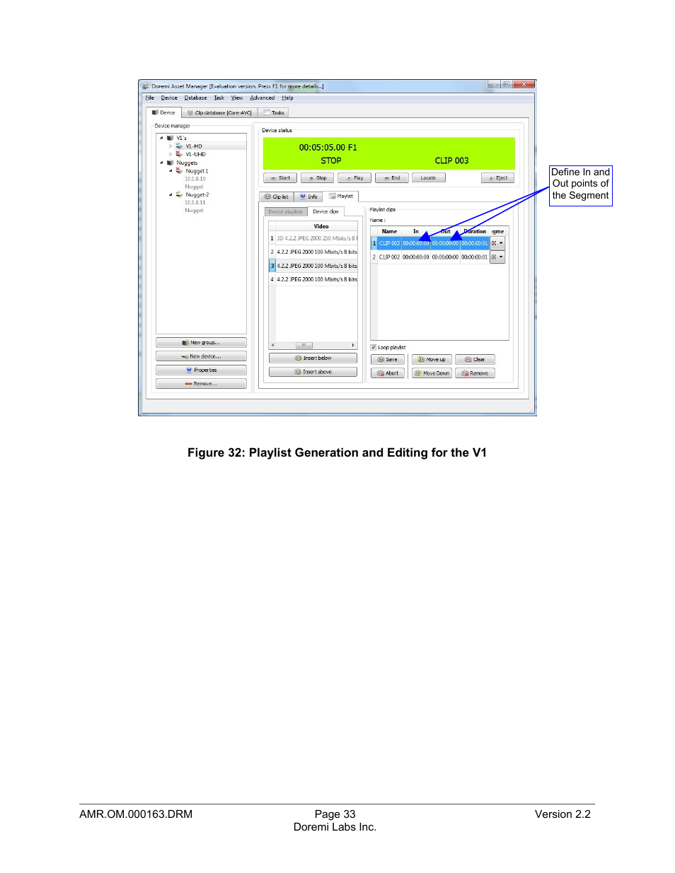 Figure 32) | Doremi Asset Manager User Manual | Page 33 / 84