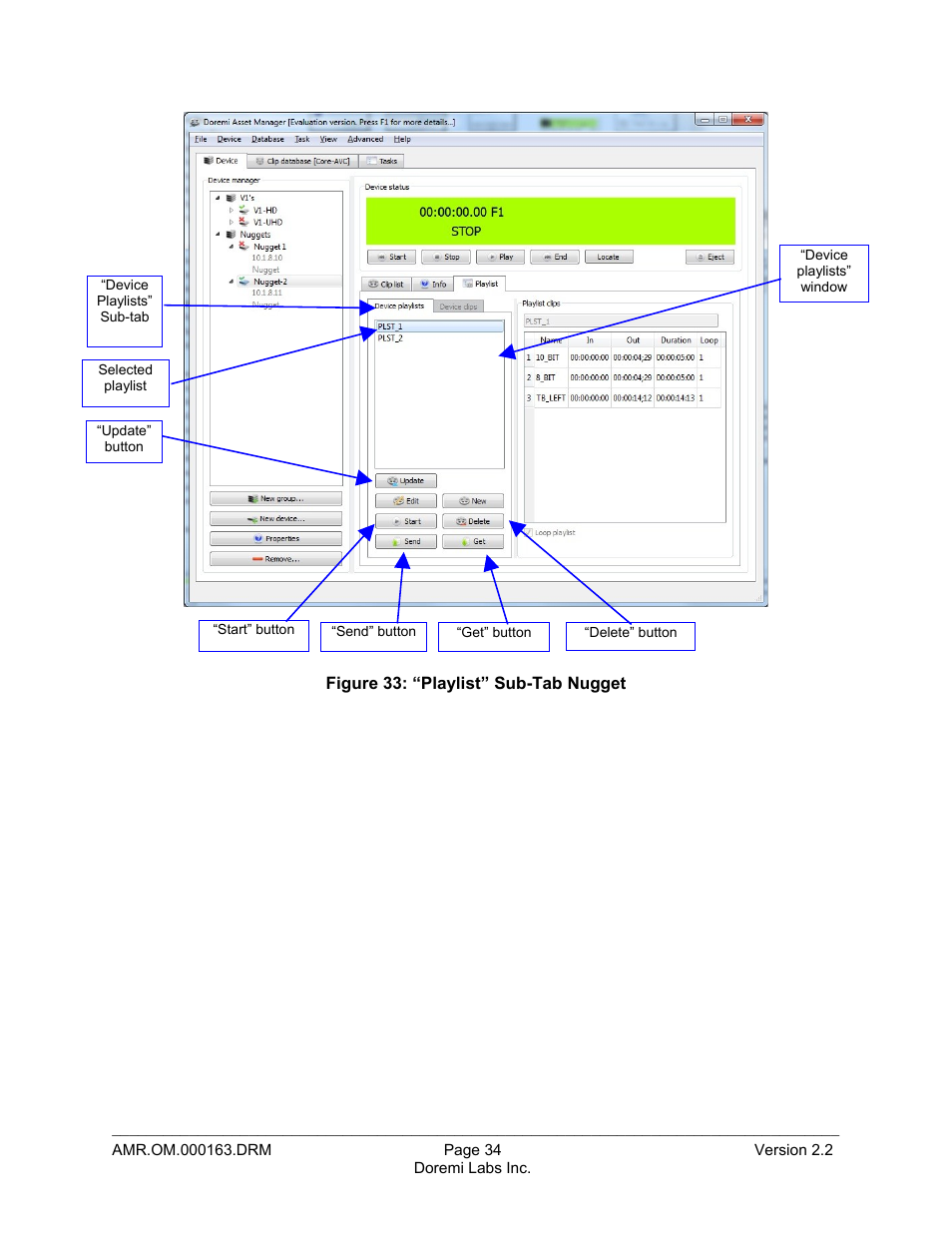 Figure 33) | Doremi Asset Manager User Manual | Page 34 / 84