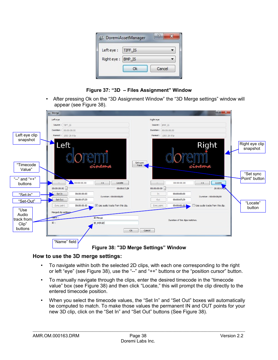 Doremi Asset Manager User Manual | Page 38 / 84