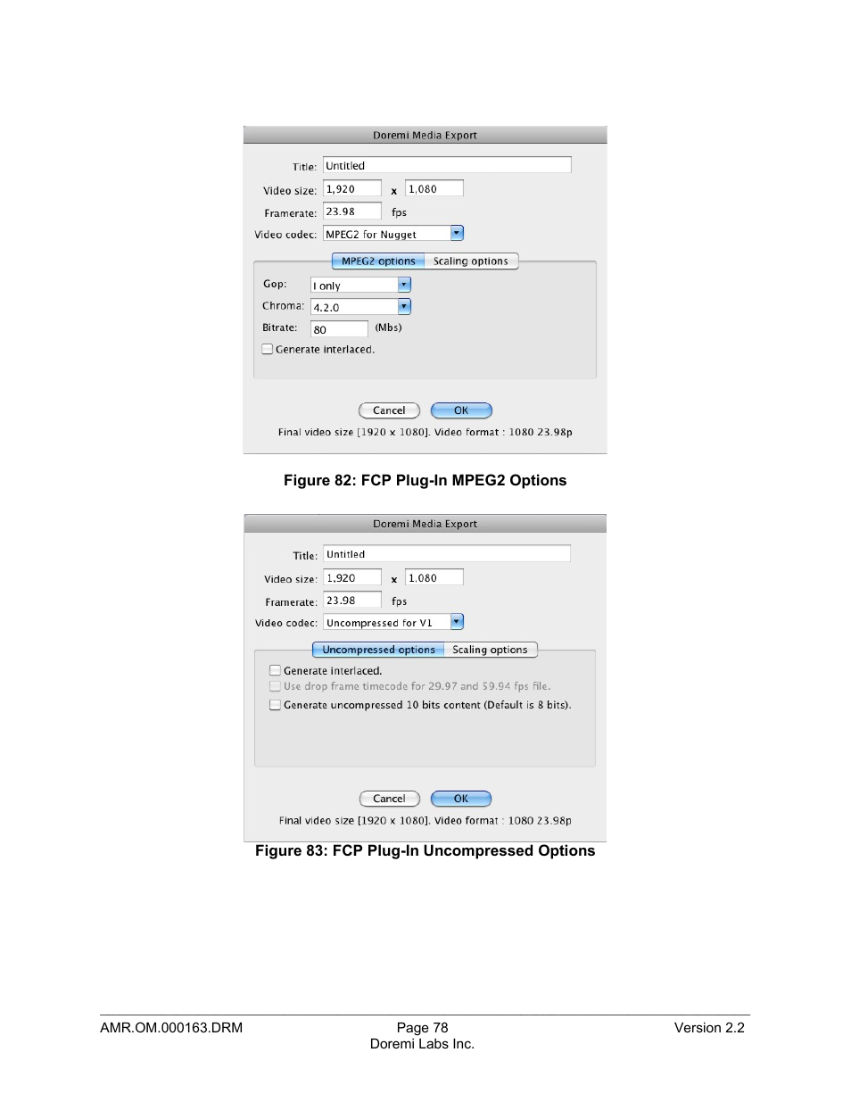 Doremi Asset Manager User Manual | Page 78 / 84