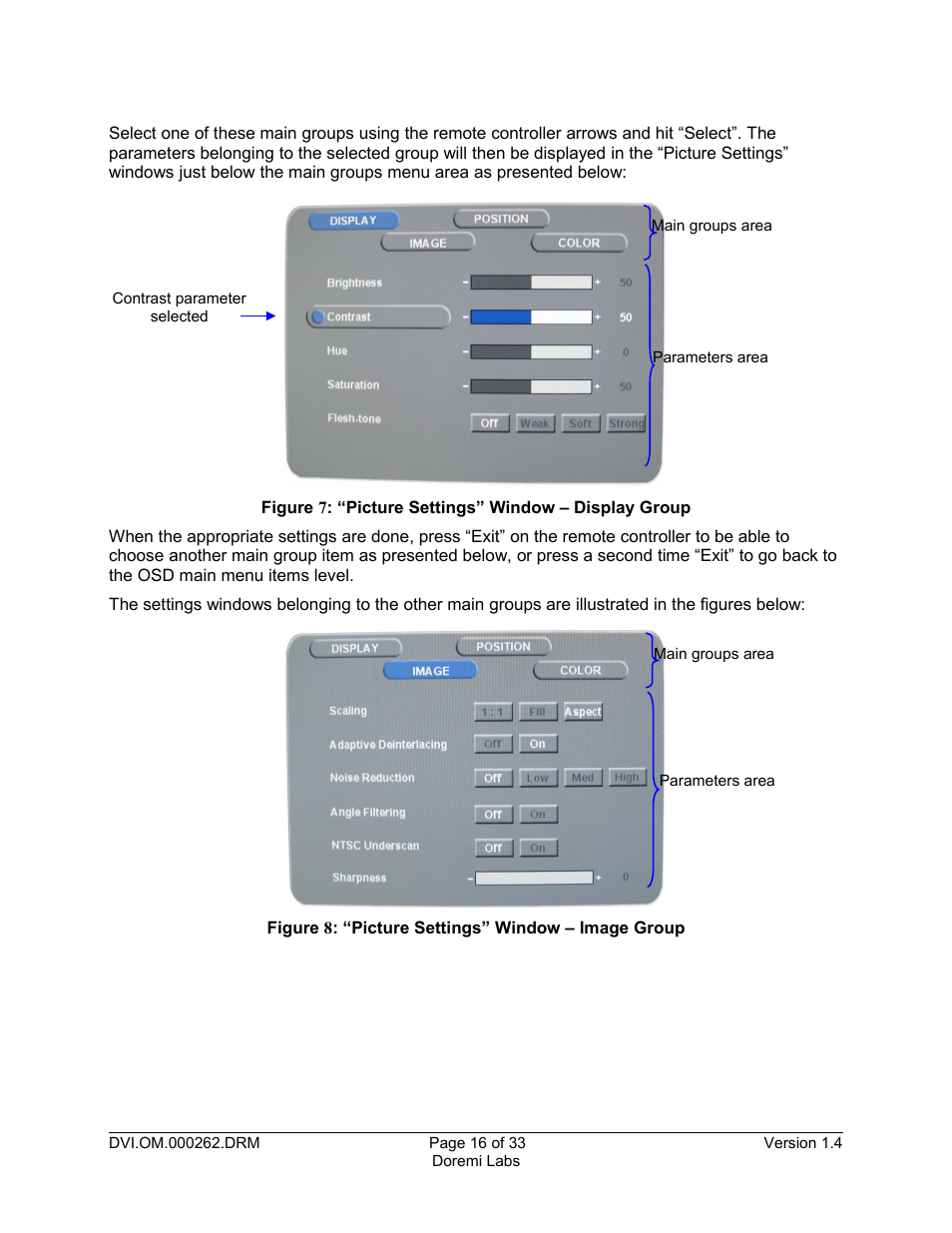 Doremi DSDI-20s User Manual | Page 16 / 33