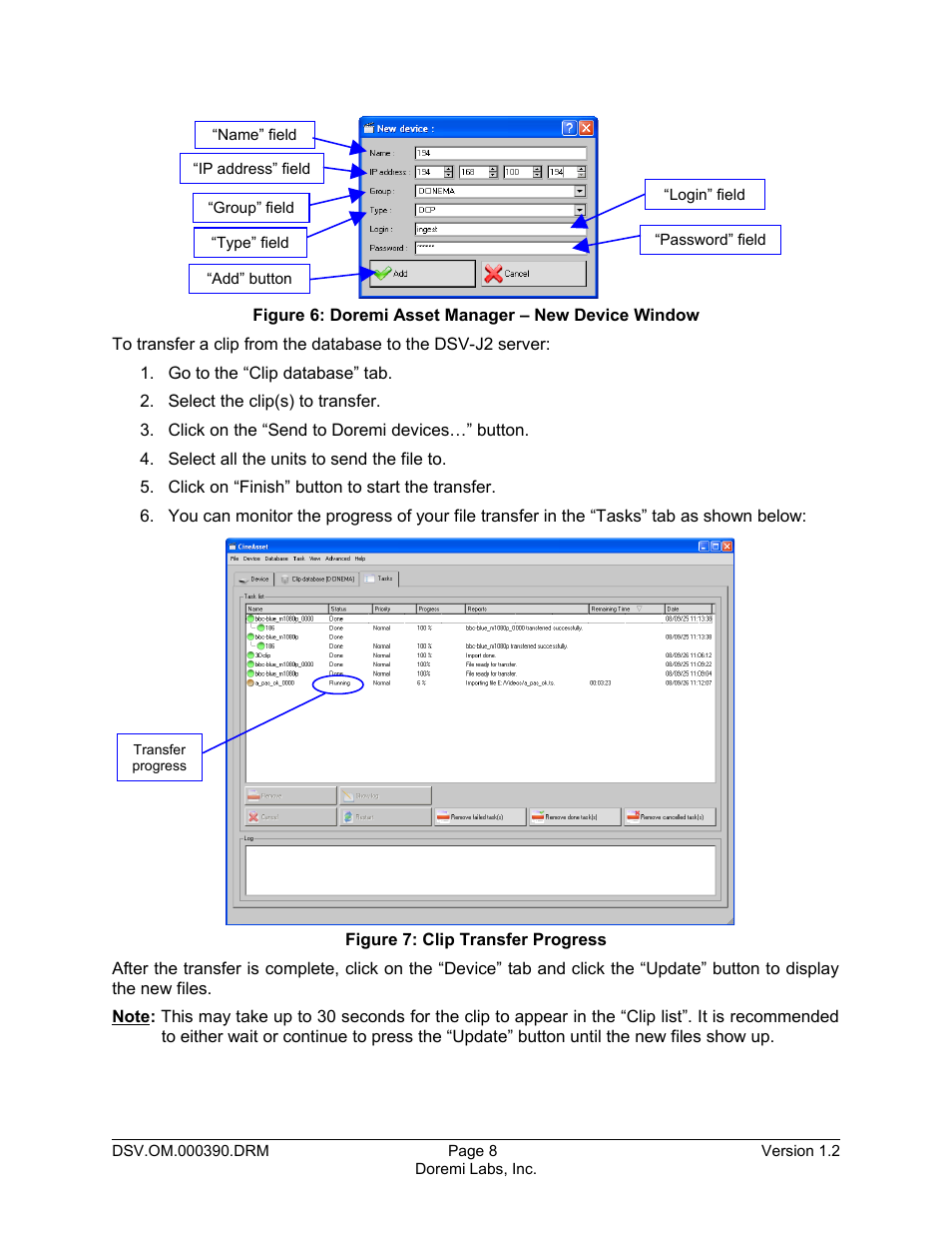 Doremi DSV-J2 User Manual | Page 8 / 30