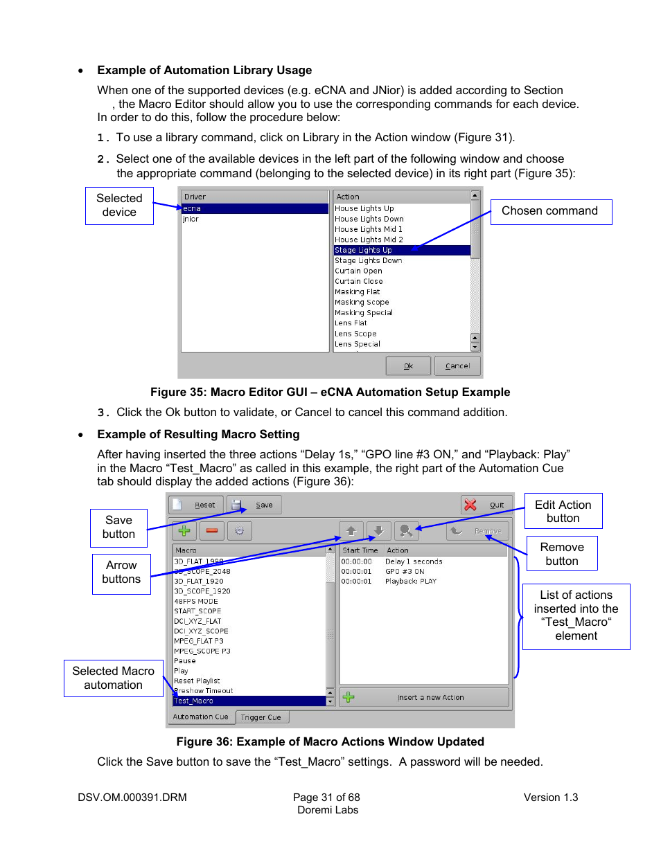 Doremi DSV-J2 User Manual | Page 31 / 68