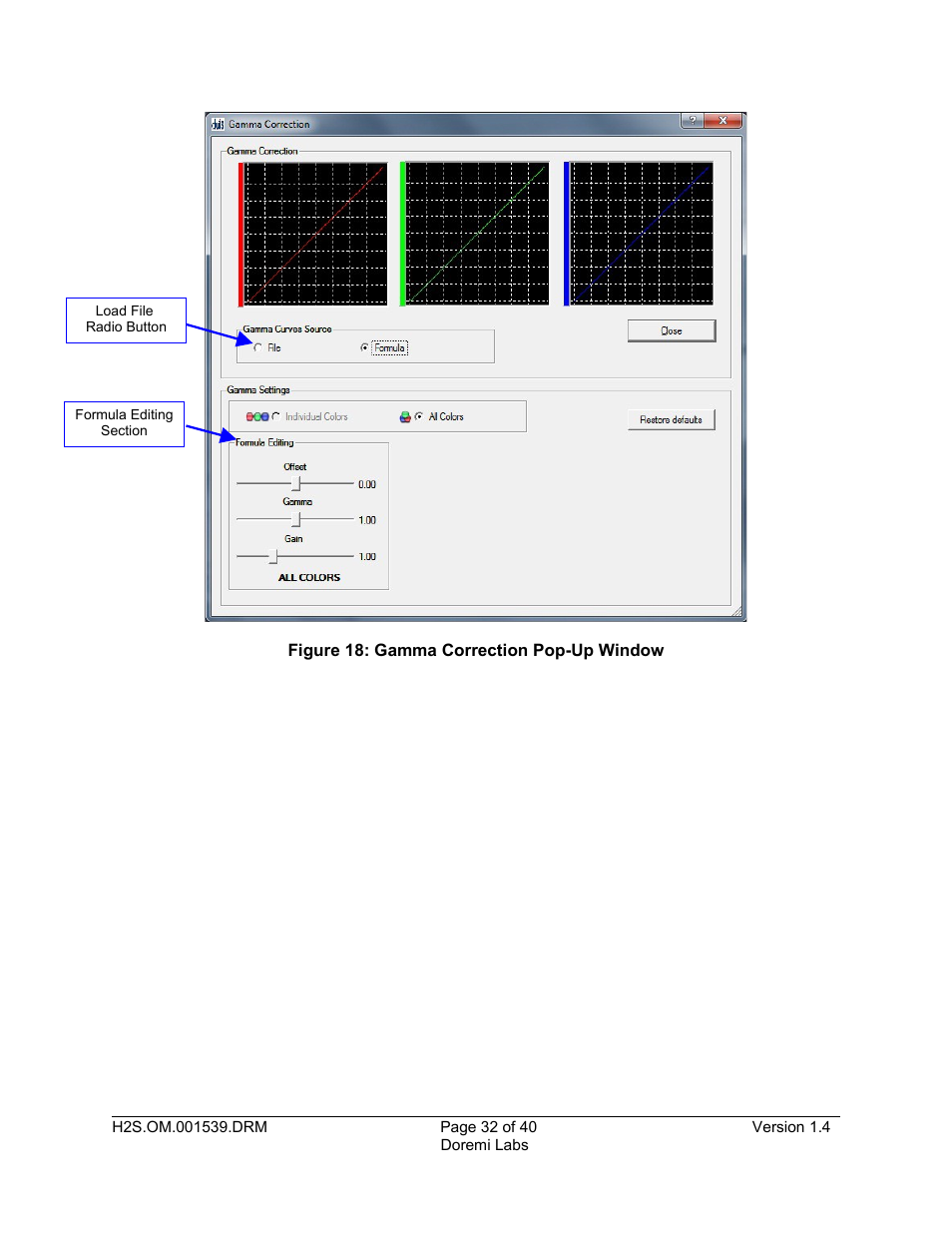 Doremi H2S-30 User Manual | Page 32 / 40