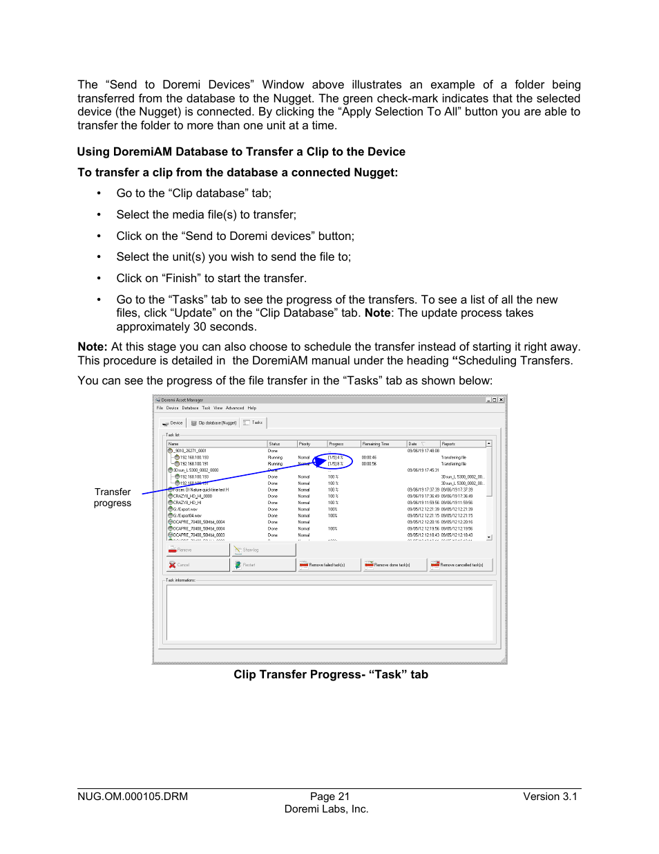 Doremi Nugget User Manual | Page 21 / 58
