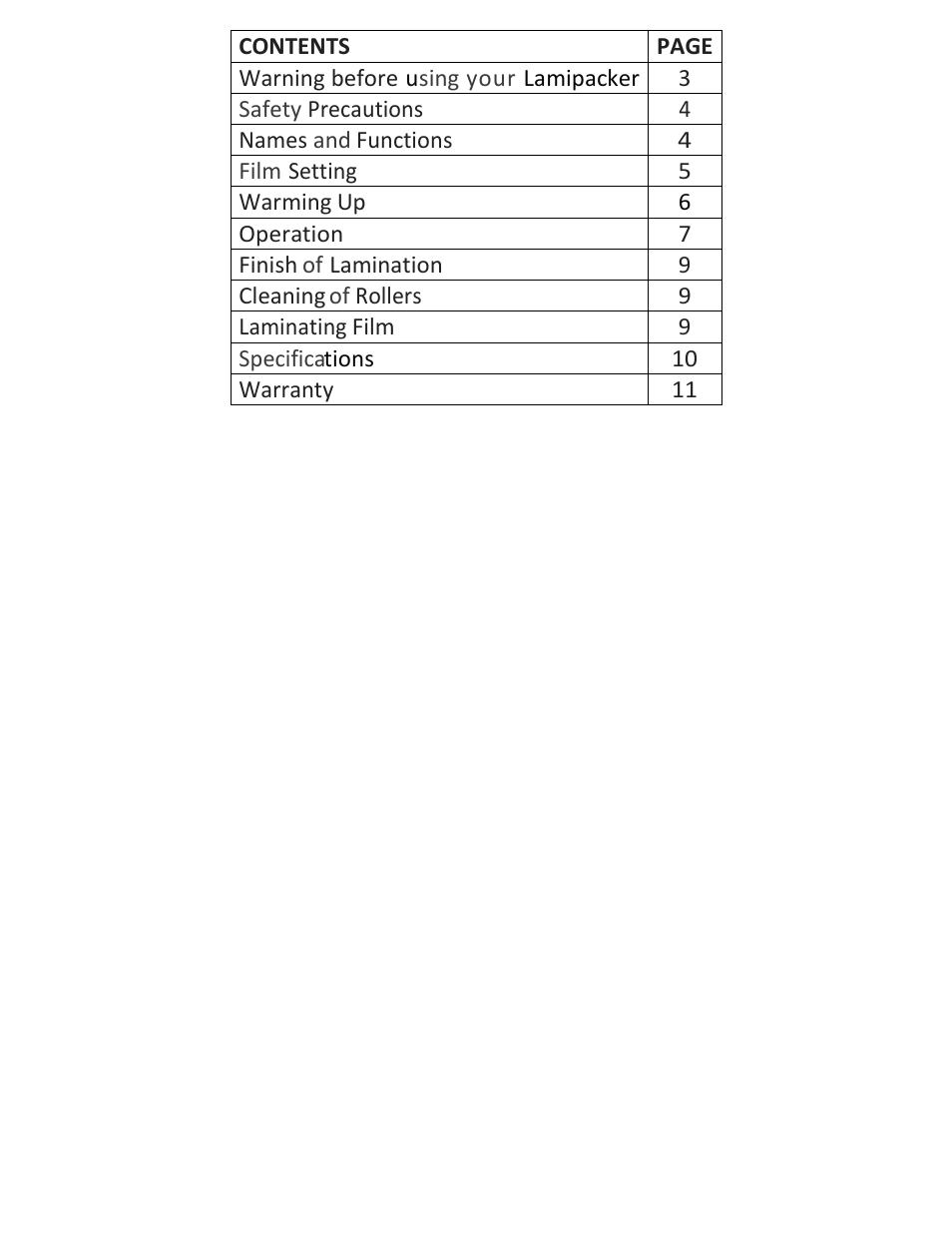 Drylam Fujipla LPE3510 Roller Laminator User Manual | Page 2 / 11