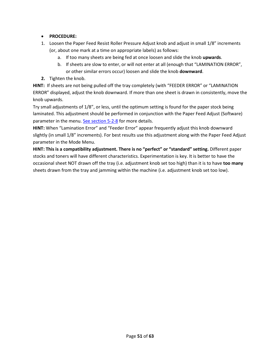 Drylam Fujipla ALM3222 User Manual | Page 51 / 63
