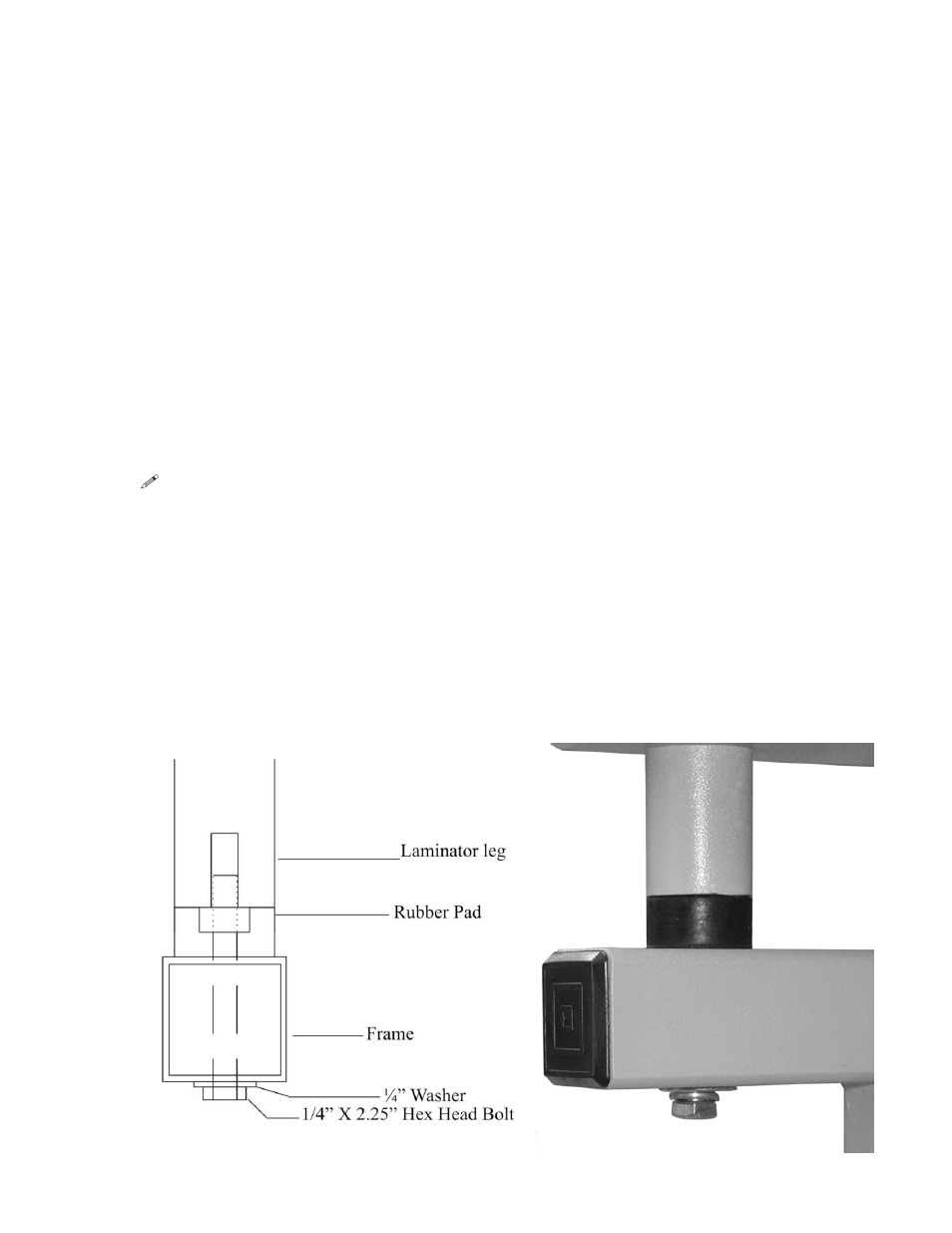 Mounting the laminator | Drylam PRO-LAM PL1200-HP User Manual | Page 23 / 82