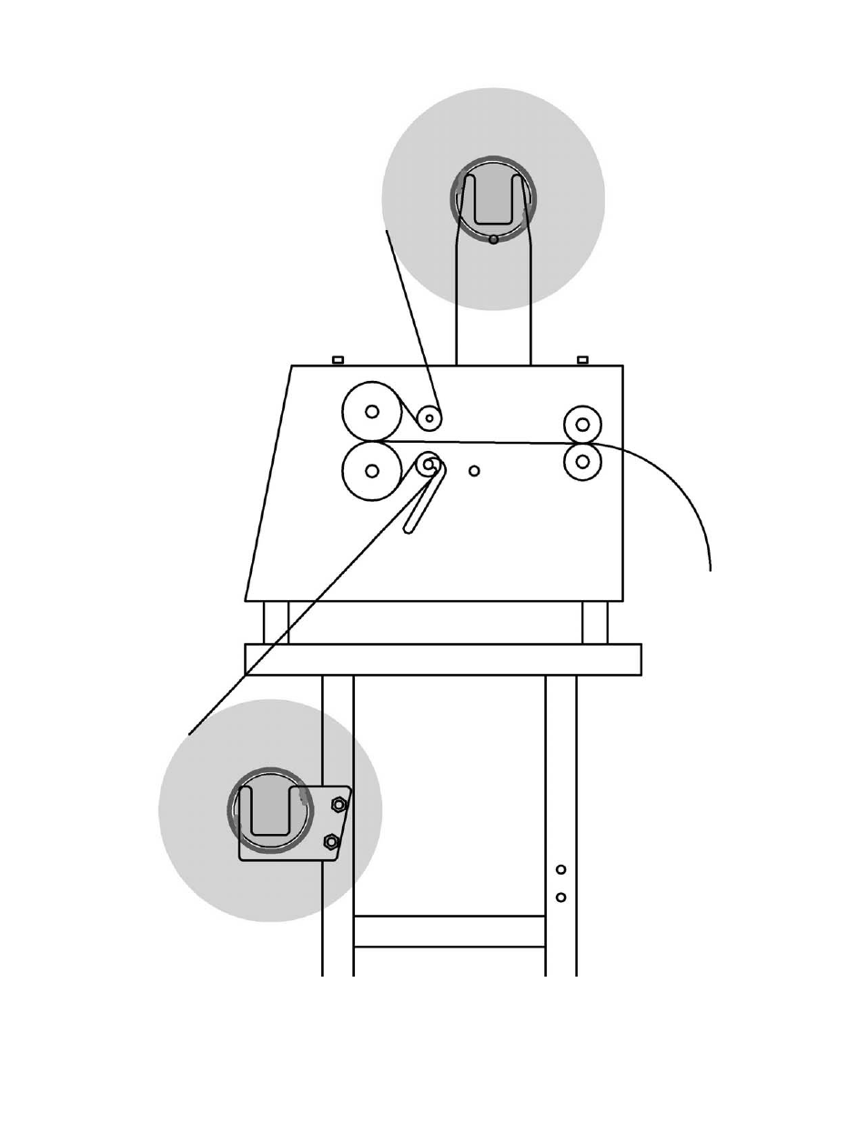 Threading diagrams | Drylam PRO-LAM PL1200-HP User Manual | Page 45 / 82