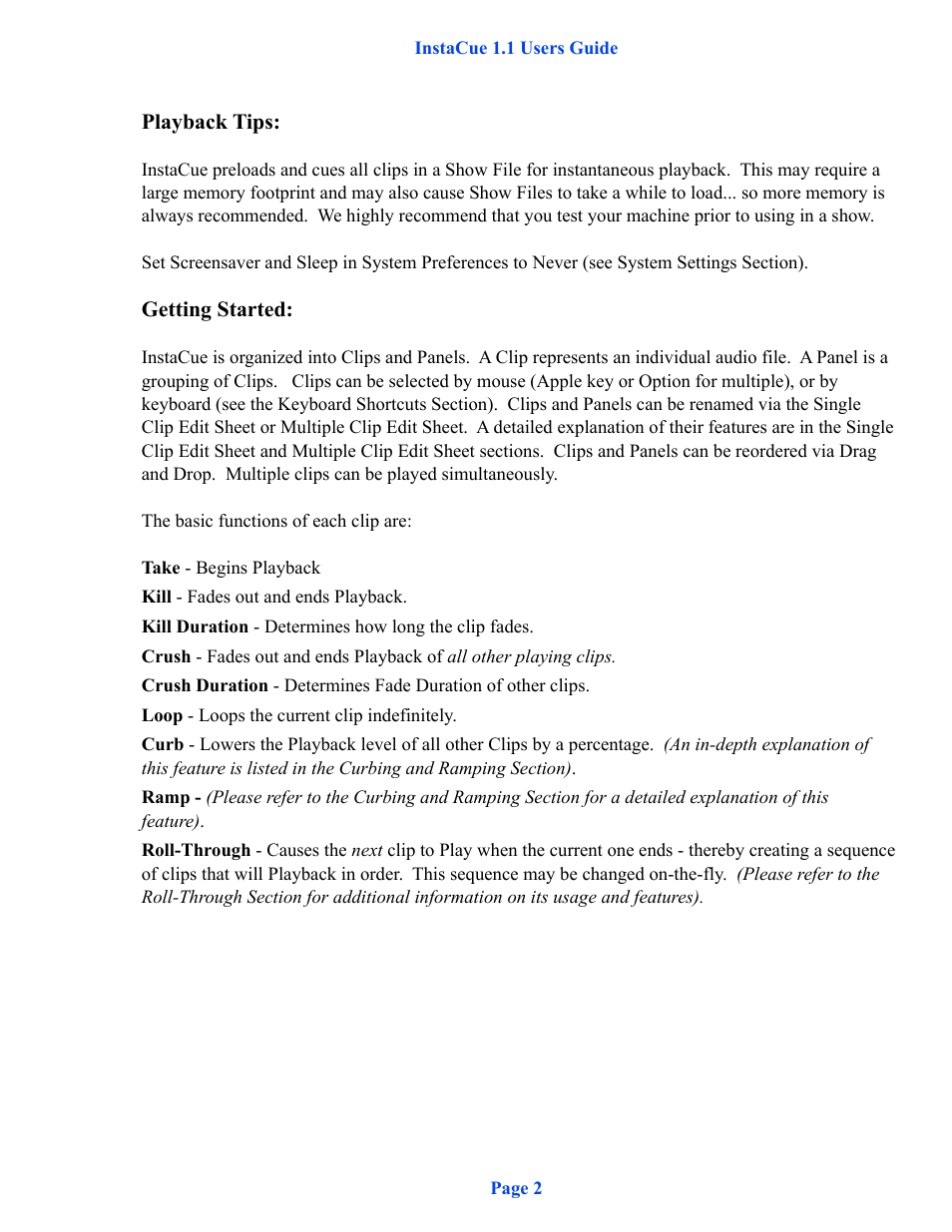 DT Videolabs InstaCue User Manual | Page 3 / 12