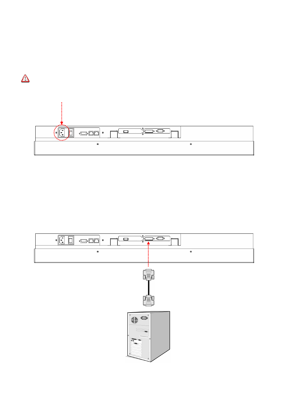 Connecting to a power source, Connecting an external video source | DynaScan 32″ 2500 nit Professional High Brightness LCD DS321LR4 User Manual | Page 14 / 32