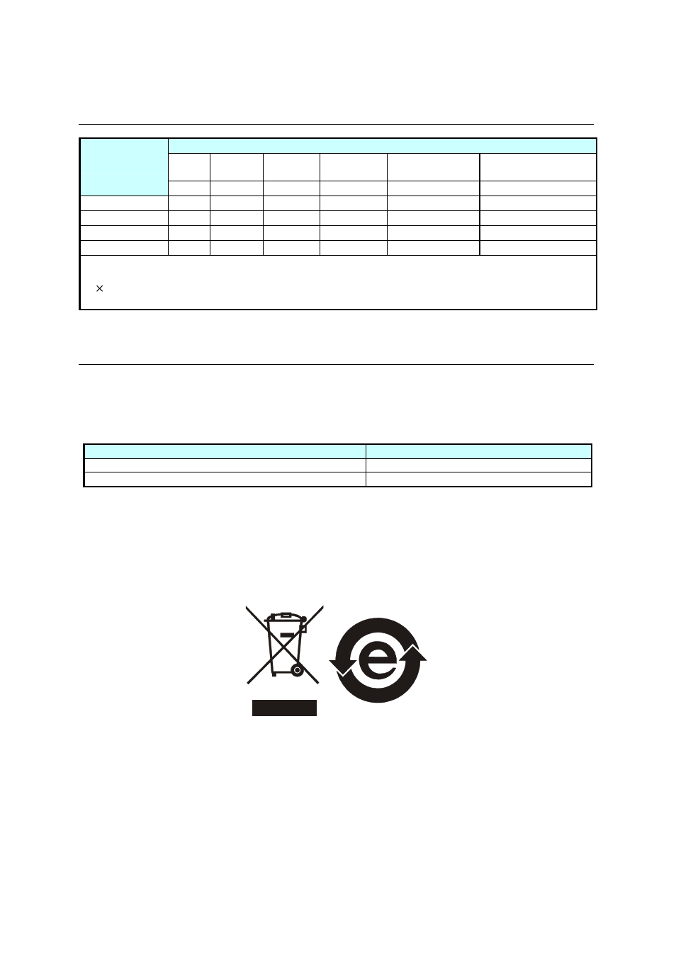 Material contents declaration, Recycling and energy information | DynaScan 55″ 3000 nit High Brightness LCD with Super Narrow Bezel DS551LX4 User Manual | Page 4 / 29