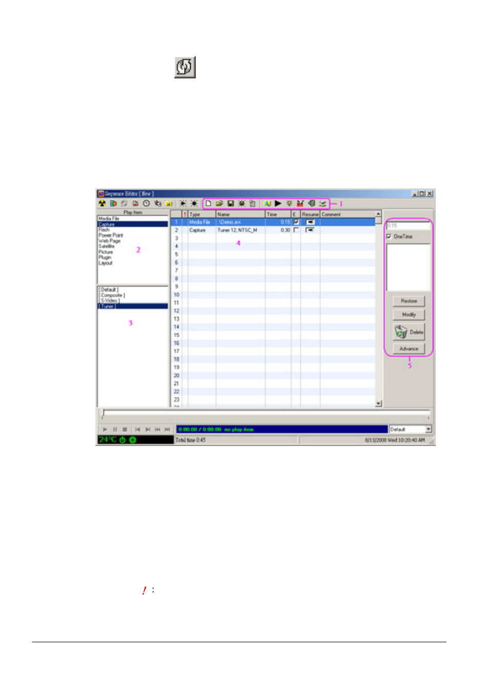 3 sequence | DynaScan Indoor 360 Degree LED Video Display DS0808 User Manual | Page 39 / 158